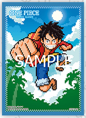 One Piece TCG: Official Card Sleeves V8 - Luffy